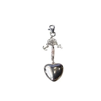 Sleutel- tashanger Seed of Life met Geloof, Hoop en Liefde