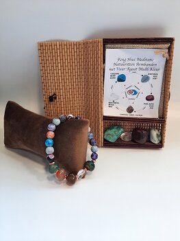 Feng Shui Meditatie natuurstenen armband