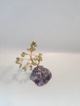 Natuurstenen boom Peridoot