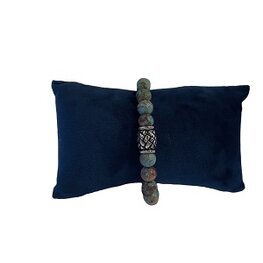 Picasso Jaspis natuurstenen heren armband