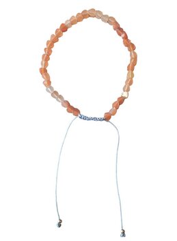 Honing Jade hartjes armband van natuursteen