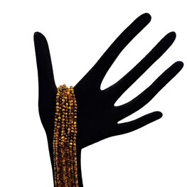 Tijgeroog strengen kralen