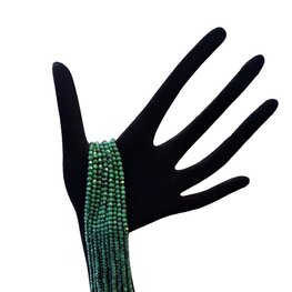 Malachiet streng van 3mm