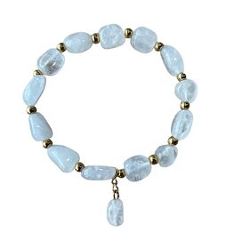 Armband met natuursteen Bergkristal