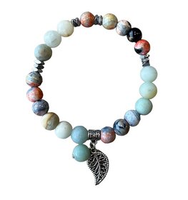 Vuuragaat en Amazoniet armband