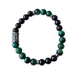 Heren armband met Viking kraal