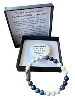 Heren armband met Viking kralen