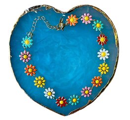 Enkelbandje met bloemetjes