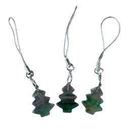 Kerstboom van natuursteen Fluoriet