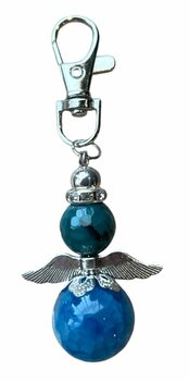 Kracht engel van blauwe Agaat