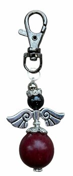 Kracht engel Granaat en bruine Agaat