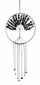 Levensboom verwerkt met natuursteen Amethist