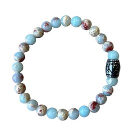 Larderiet dames armband met basic kraal