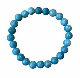 Natuurstenen armband van Aquamarijn