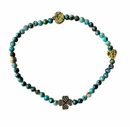 Afrikaans Turquoise natuurstenen armband