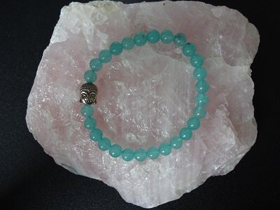 Dames armband Agaat groen