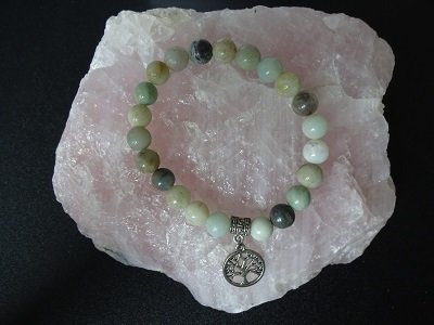 Dames armband Amazoniet