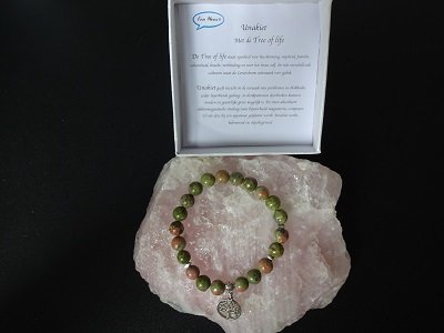 Damesarmband Unakiet met Tree of Lifebedel