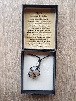 Damesketting van natuursteen Agaat