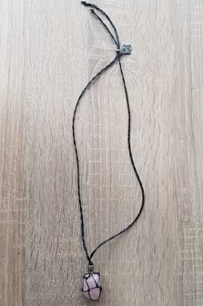 Damesketting van natuursteen Rozenkwarts