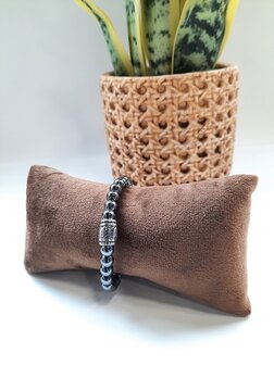Hematiet natuurstenen armband