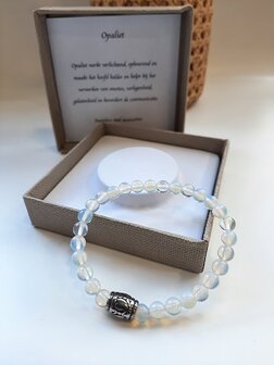Dames armband Opaliet van natuursteen