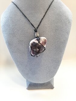 Ketting van natuursteen Amethist
