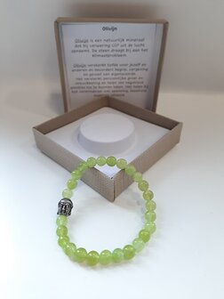 Dames armband Olivijn 