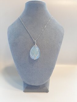 Damesketting met natuursteen Opaliet
