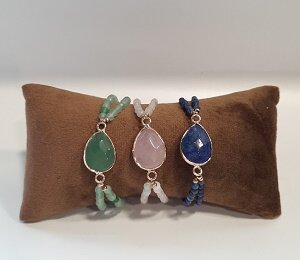 Natuurstenen armbanden