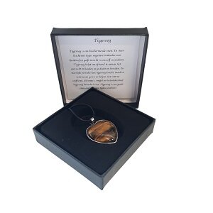 Ketting met natuursteen Tijgeroog