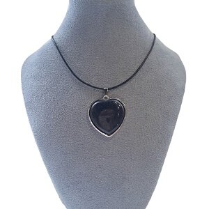 Ketting met natuursteen Blauwvloed