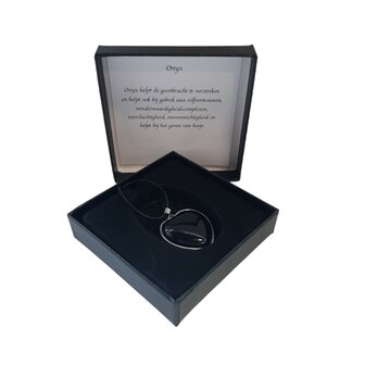 Ketting met natuursteen Onyx