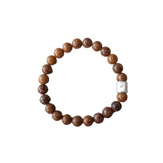 Goudnerf Jade natuurstenen heren armband