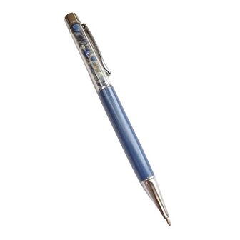 Pen met natuursteen Sodaliet