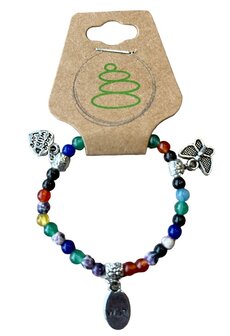 Agaat kinderarmband 