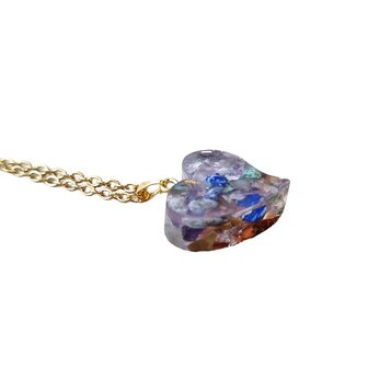 Epoxy ketting met natuursteen