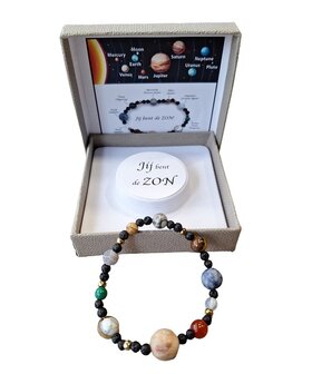 Dames armband &quot;jij bent de zon&quot;
