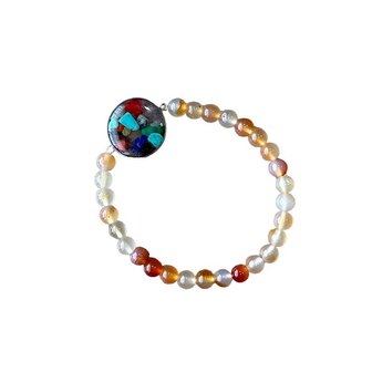 Armband met Agaat en epoxy