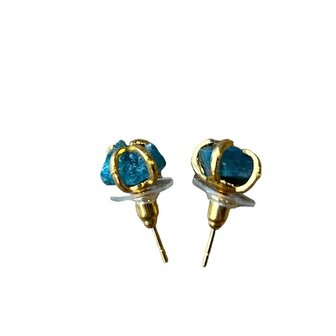 Turquoise oorbellen