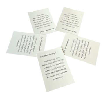 Beschermengel met natuursteen Onyx (5 stuks) 