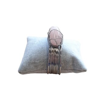 Dames armband met Rozenkwarts