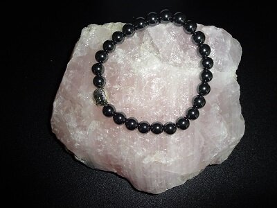Heren armband Hematiet 