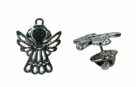 Pin broche gelukengel voor kracht