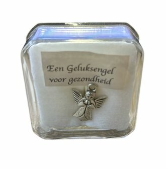 Pin broche geluksengel voor gezondheid