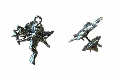 Pin broche geluksengel voor succes