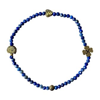 Lapis Lazuli 3 mm armband