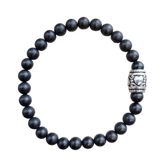Onyx natuurstenen dames armband