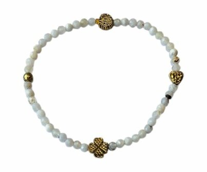 Chalcedoon dames armband