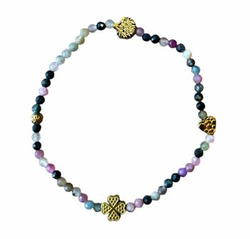 Toermalijn natuurstenen armband